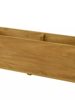 Teak Window Boxes, 8" -Gardener's Supply Sales 38 836 01V tif
