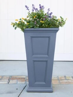 Fairfield Self-Watering Tall Patio Planters, 28” -Gardener's Supply Sales 39 342 1953 tif