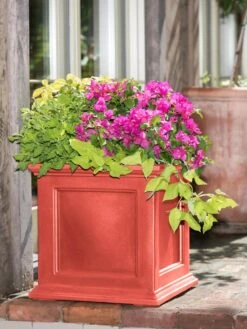 Fairfield Self-Watering Square Planter, 20” X 20” 14 Fairfield Self-Watering Square Planter, 20” X 20” -Gardener's Supply Sales 39 618 08477 tif