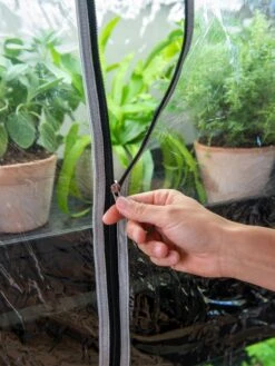 Sunlite 3-Tier Humidity Cover -Gardener's Supply Sales 3 4 crop 8612939 0224