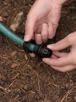 Snip-n-Drip Soaker Hose System -Gardener's Supply Sales 40205 083 tif