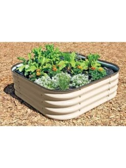 Birdies™ Modular Metal Raised Bed 25 Birdies™ Modular Metal Raised Bed -Gardener's Supply Sales 8586930PBK 008V 3 4