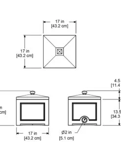 Fairfield Garden Hose Storage Bin -Gardener's Supply Sales 8587080 03V tif