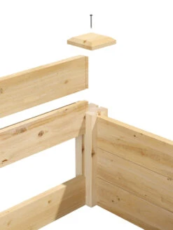 2-Tier Pine Raised Garden Bed, 4'x12' 9 2-Tier Pine Raised Garden Bed, 4'x12' -Gardener's Supply Sales 8588181 04v 4