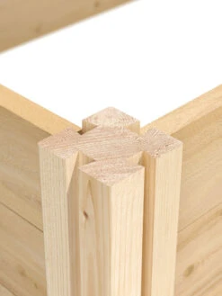 Tall 2-Tier Pine Raised Garden Bed, 4'x12' 10 Tall 2-Tier Pine Raised Garden Bed, 4'x12' -Gardener's Supply Sales 8588181 05v 1