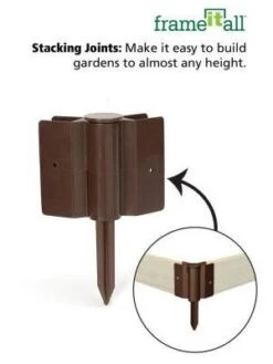 Classic Sienna Versailles Sunburst Raised Garden Bed With 2" Boards -Gardener's Supply Sales 8588252 05v 1