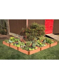 L-Shaped Composite Raised Bed, 12'x12' With 1" Boards 8 L-Shaped Composite Raised Bed, 12'x12' With 1" Boards -Gardener's Supply Sales 8588254 03v