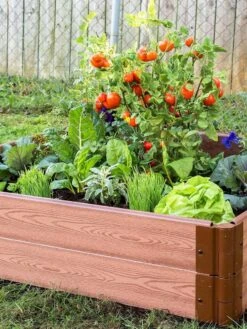 Composite Raised Bed With 1" Boards, 11" 25 Composite Raised Bed With 1" Boards, 11" -Gardener's Supply Sales 8588269 02V tif