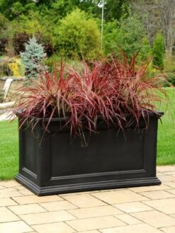 Fairfield Self-Watering Patio Planters, 20” X 36” 10 Fairfield Self-Watering Patio Planters, 20” X 36” -Gardener's Supply Sales 8588417 12V tif