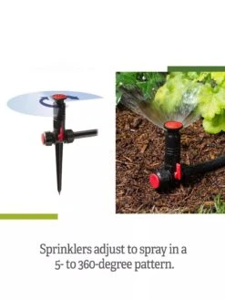 Snip-n-Spray Garden And Landscape Sprinkler System -Gardener's Supply Sales 8589718 range
