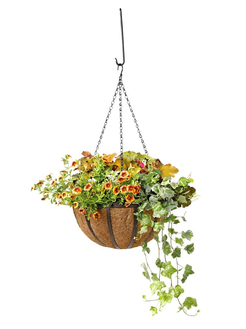AquaSav™ Oxford Hanging Basket, 14" 1 AquaSav™ Oxford Hanging Basket, 14"