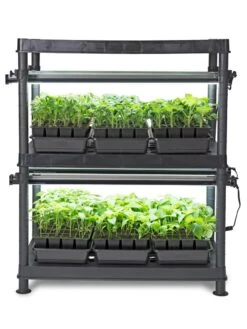 Stack-n-Grow Lights - 2-Tier System -Gardener's Supply Sales 8590139 2872z tif