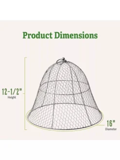 Chicken Wire Cloche -Gardener's Supply Sales 8590210 2