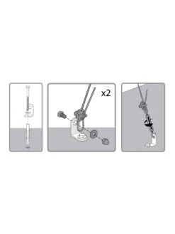 Canopia® By Palram Anchoring Kit For The Palram - Canopia Greenhouses -Gardener's Supply Sales 8591357 07v 1