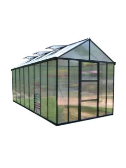 Canopia® By Palram Glory™ Greenhouse, 8' -Gardener's Supply Sales 8591549 02v glory greenhouse 8 x 16 ft