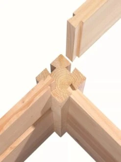 Cedar Raised Garden Bed, 4' X 4' X 6" 10 Cedar Raised Garden Bed, 4' X 4' X 6" -Gardener's Supply Sales 8591724 07V tif