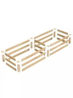 2' Cedar Raised Bed Garden Beds -Gardener's Supply Sales 8593768 04V 3 4