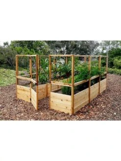 Garden In A Box With Deer Fence, 8' X 12' -Gardener's Supply Sales 8594021 05V 3 4
