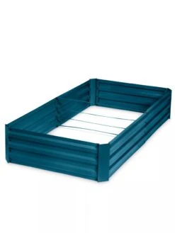 Demeter Corrugated Metal Raised Bed, 34" X 68" 15 Demeter Corrugated Metal Raised Bed, 34" X 68" -Gardener's Supply Sales 8594183 9543BL tif