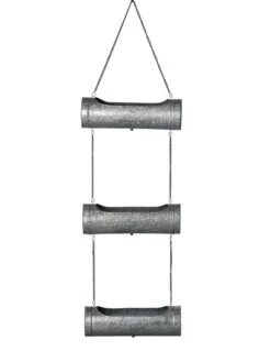 Galvanized Hanging Triple Planter -Gardener's Supply Sales 8595213 0005 tif