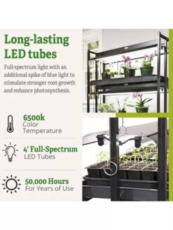 LED SunLite® 3-Tier Garden -Gardener's Supply Sales 8595554 7