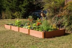 Composite Raised Bed With 1" Boards, 11" 19 Composite Raised Bed With 1" Boards, 11" -Gardener's Supply Sales 8595613 02V tif