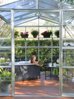 Canopia® By Palram Americana™ Greenhouse, 12' X 12' -Gardener's Supply Sales 8595693 02v