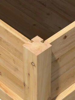 Elevated Cedar Garden Bed, 2' X 4' X 31" -Gardener's Supply Sales 8596147 08V tif