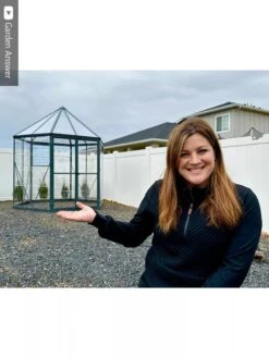 Canopia® By Palram Oasis Hexagon Greenhouse 8 Canopia® By Palram Oasis Hexagon Greenhouse -Gardener's Supply Sales 8596238 IMG 1294