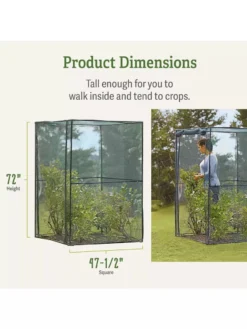 Crop Cage, 4' X 4' -Gardener's Supply Sales 8596538 dimensions