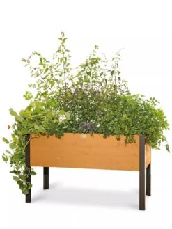 Eco-Stained Elevated Planter Box, 2'x4' -Gardener's Supply Sales 8596759 101 tif