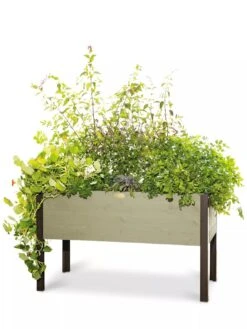 Eco-Stained Elevated Planter Box, 2'x4' -Gardener's Supply Sales 8596759 105 tif