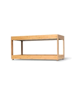 Low Bamboo LED Grow Light Garden -Gardener's Supply Sales 8597720 BambooLEDLow ALL captions gif