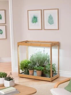 Medium Bamboo LED Grow Light Garden -Gardener's Supply Sales 8597883 9271 tif