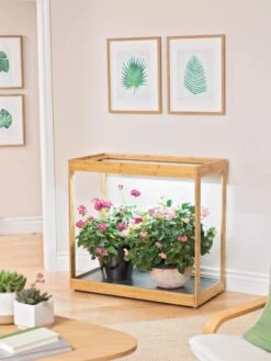 Medium Bamboo LED Grow Light Garden -Gardener's Supply Sales 8597883 9279 tif