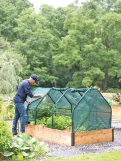 3-Season Plant Protection Tent, 4' X 8' -Gardener's Supply Sales 8598282 0101 tif