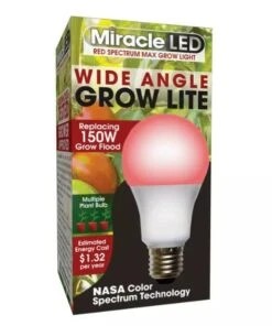 Miracle LED Corded 4-Socket Grow Light Kit With Bulbs, Full Spectrum And Red -Gardener's Supply Sales 8599032 03V tif