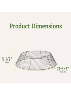Chicken Wire Cloche Extension -Gardener's Supply Sales 8599107 1