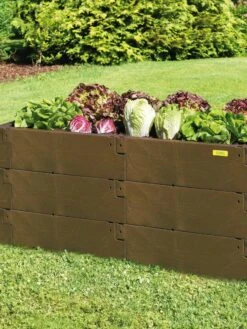 Exaco Trading Timber Raised Bed Extension 5 Exaco Trading Timber Raised Bed Extension -Gardener's Supply Sales 8599283 01V tif