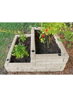 Garden Wizard Cascade Self-Watering Raised Bed, 4' X 4' -Gardener's Supply Sales 8599316 21V