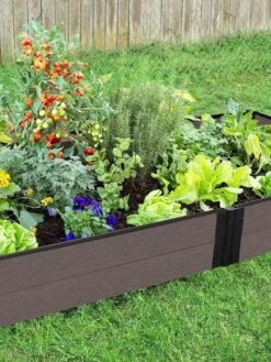 Composite Raised Bed With 1" Boards, 11" 20 Composite Raised Bed With 1" Boards, 11" -Gardener's Supply Sales 8599454 01V tif