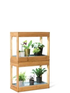 Bamboo Mini LED Grow Light Garden 16 Bamboo Mini LED Grow Light Garden -Gardener's Supply Sales 8599624 012747 tif