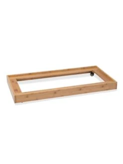 Bamboo Rolling Plant Tray 6 Bamboo Rolling Plant Tray -Gardener's Supply Sales 8599793 12150
