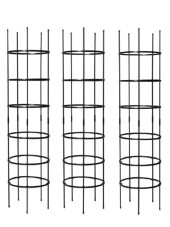 Titan Tall Tomato Cages, Set Of 3 -Gardener's Supply Sales 8599860 18710 tif