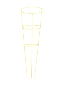 Heavy-Duty Plant Supports 42", Set Of 5 -Gardener's Supply Sales 8600029 01v heavy duty colorful plant supports 42 inch yellow