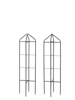 Zenith Folding Garden Supports, Set Of 2 -Gardener's Supply Sales 8600073 5202 tif