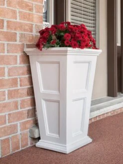 Fairfield Self-Watering Tall Patio Planters, 34” -Gardener's Supply Sales 8600109 02V tif