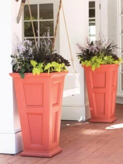 Fairfield Self-Watering Tall Patio Planters, 34” -Gardener's Supply Sales 8600109 19748 tif