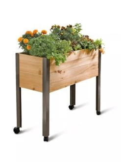 Rolling Patio Garden -Gardener's Supply Sales 8608781 0555 tif