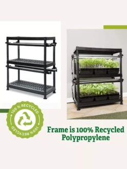 Stack-n-Grow Lights - 2-Tier System -Gardener's Supply Sales 8608905 3